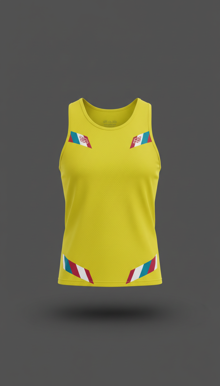 Electric Yellow Lightweight Singlet