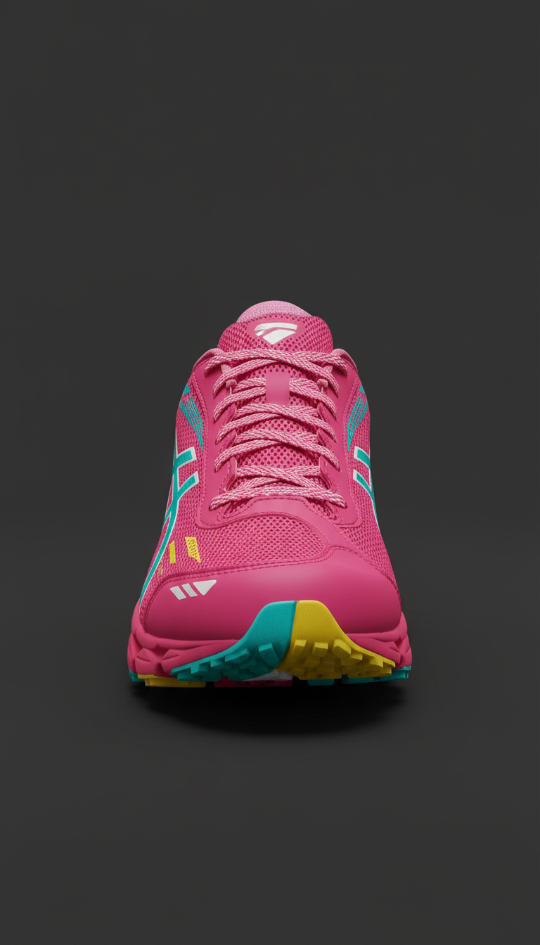 Flash Pink Carbon Race Shoe